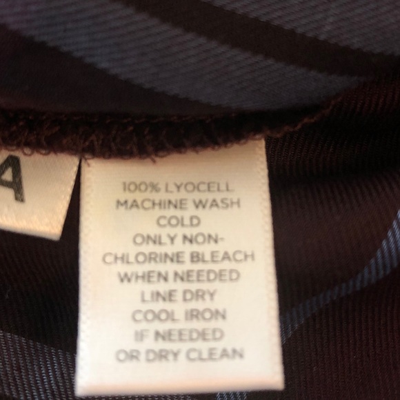 Loft Plaid Off The Shoulder Blouse - Size M - NWT - Picture 6 of 6